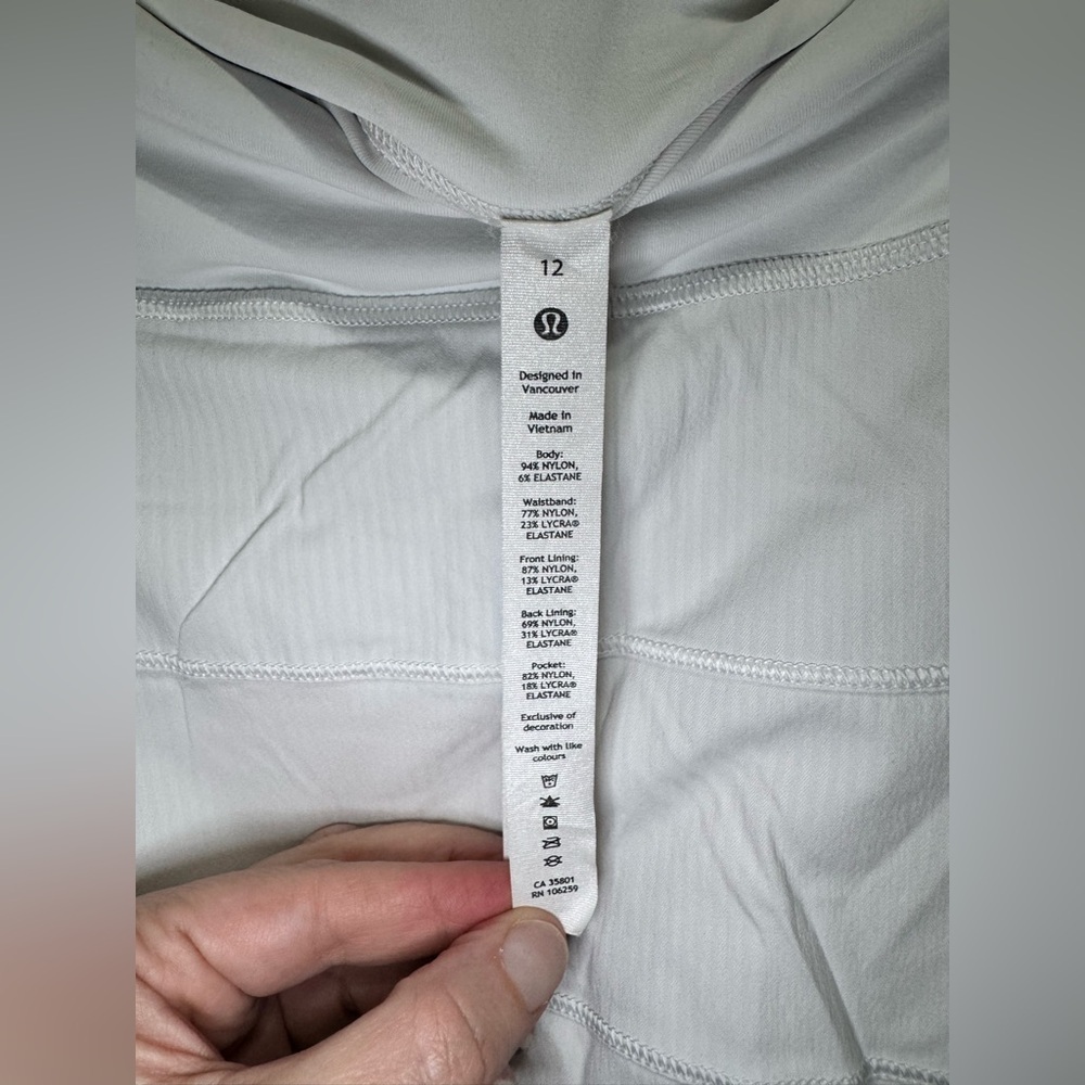 lululemon athletica White Women's Athletic Skort - Picture 10 of 11